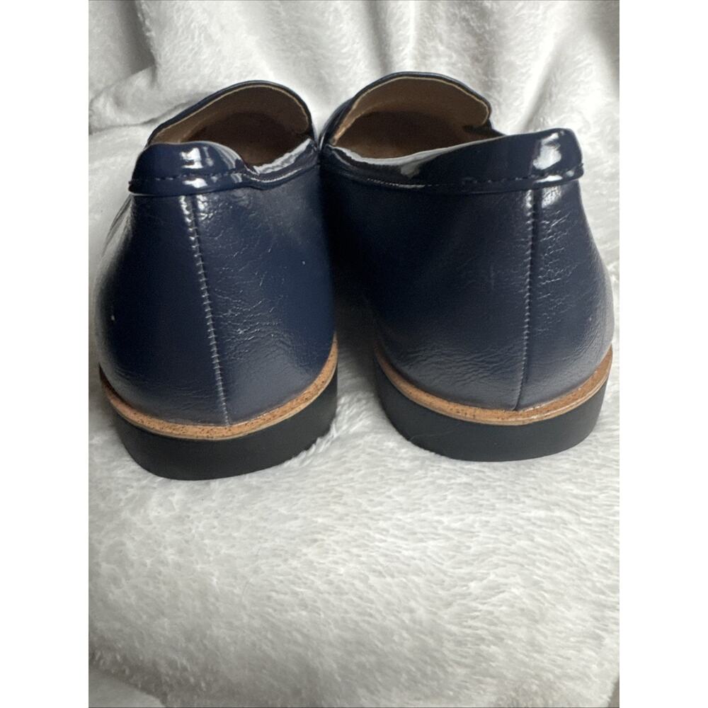 LifeStride Zee Slip On Loafers Comfort Flats Preppy Navy Blue Size 11 NWOT - Picture 6 of 7